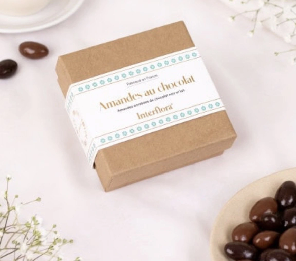Ecrin d'amande au chocolat